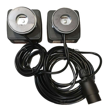 Zestaw lamp tylnych na magnes z przewodem 7,2m z wtyczką