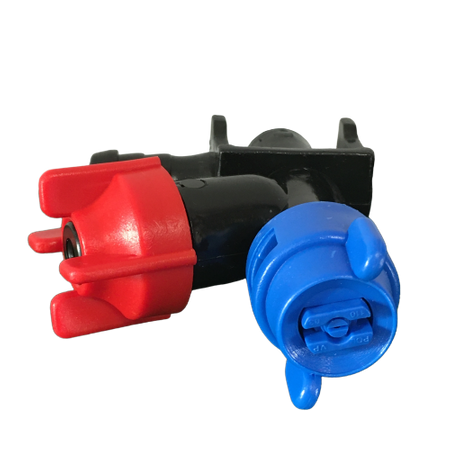 Korpus rozpylacza końcowy opryskiwacza na śrubkę