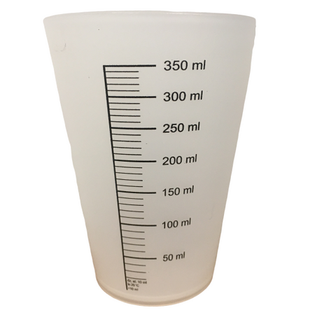 Naczynie kubek kalibracyjny z podziałką 350ml