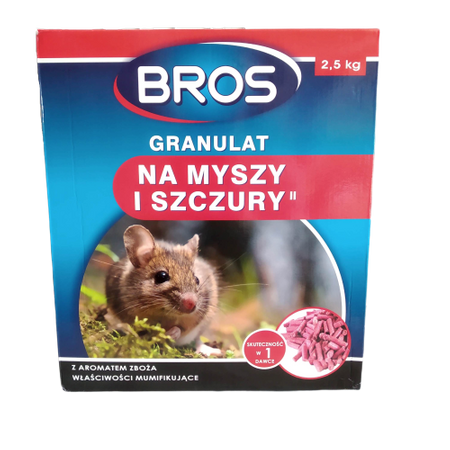 Granulat na myszy i szczury 2,5kg