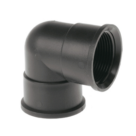 Kolanko 90o z gwintem żeńskim 3/4"
