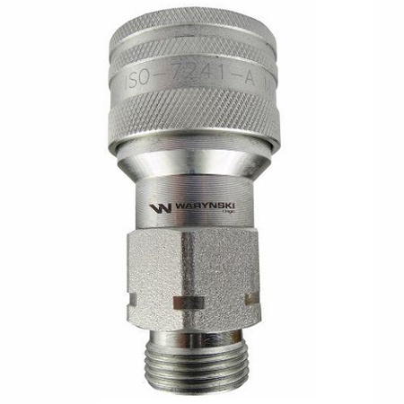 Szybkozłącze hydrauliczne gniazdo M22x1,5