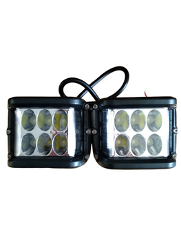 Lampa robocza panel 9 LED 2szt. CUBE 48W