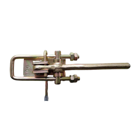 Zamek spinacz burty przyczepy D-35 D-47 lewy