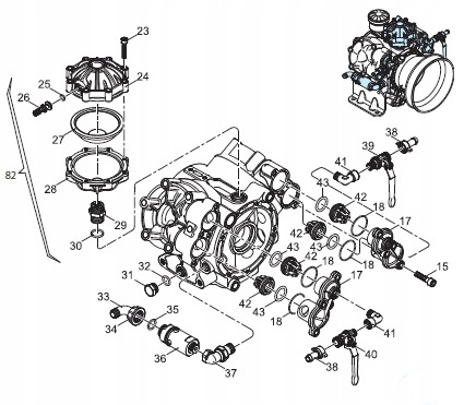 Membrana powietrznika pompy AR 550190