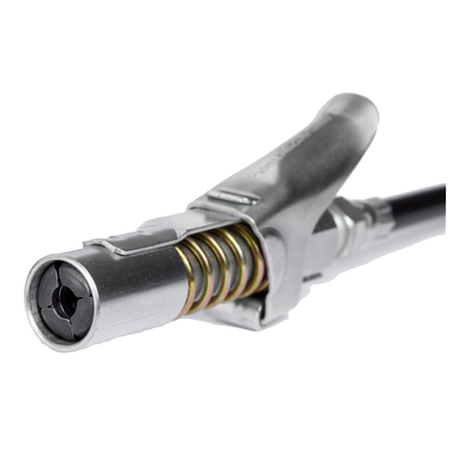 Końcówka 4 szczękowa samoblokująca do smarownic