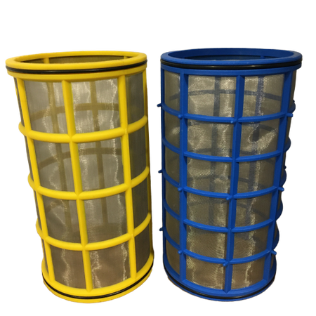 Wkład filtra ssącego 2" 108x200 niebieski 50 mesh