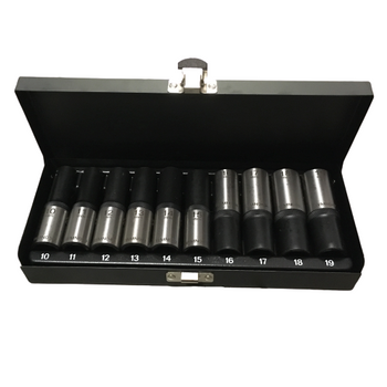Zestaw nasadek przedłużanych 1/2" 10-19 WARYŃSKI
