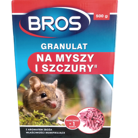 Granulat na myszy i szczury 500g