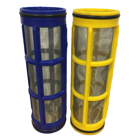 Wkład filtra 38x122 niebieski 50 Mesh