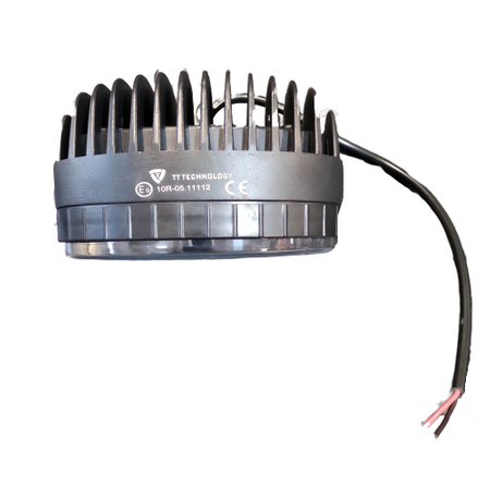 Lampa robocza 2LED 5W strumieniowa opryskiwacz, widlak