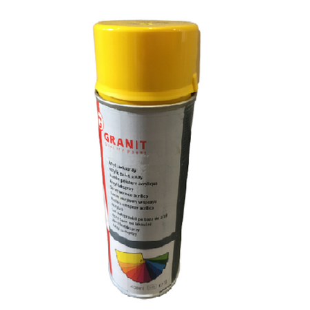 Lakier farba żółta John Deere spray 400ml