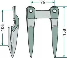 Bagnet podwójny Bizon