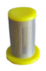 Filtr dyszy filterek rozpylacza ze stali żółty 80 MESH