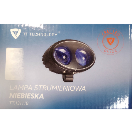 Lampa robocza 2LED 8W strumieniowa opryskiwacz, widlak