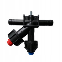 Korpus Arag przelotowy opryskiwacza na śrubkę