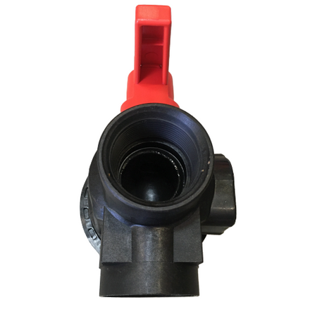 Zawór kulowy 1 1/2" 3-drożny Tecomec