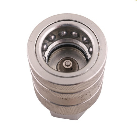 Szybkozłącze hydrauliczne gniazdo G1/2" BSP z eliminatorem