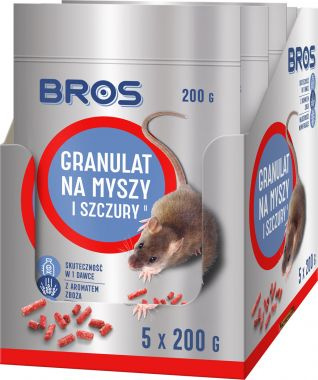 Granulat na myszy i szczury 200g