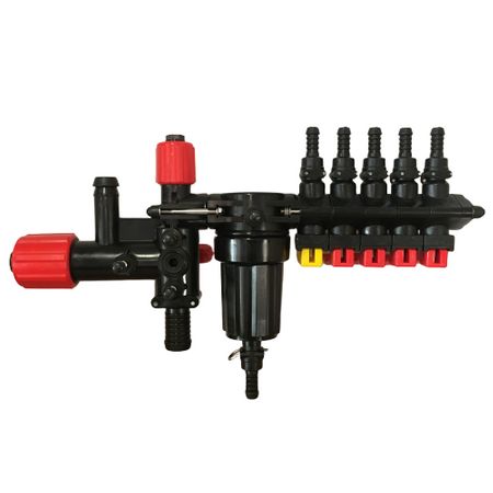 Rozdzielacz zawór 5-sekcyjny opryskiwacza