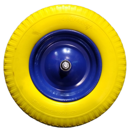 Koło kółko do taczki wózka bezdętkowe pełne 4,00-8