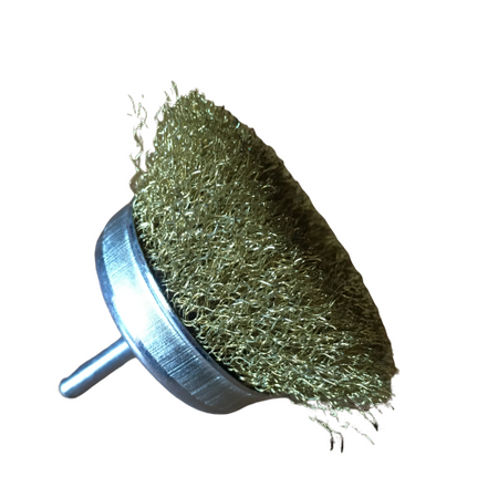 Szczotka druciana drut karbowany 75mm