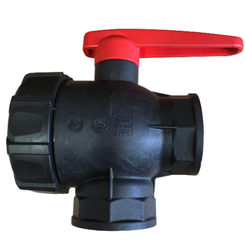 Zawór kulowy 1 1/2” 3-drożny TYP H Arag