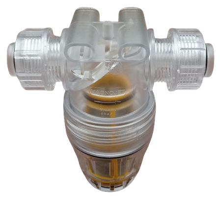 Filtr sekcyjny liniowy opryskiwacza 1" z króćcami