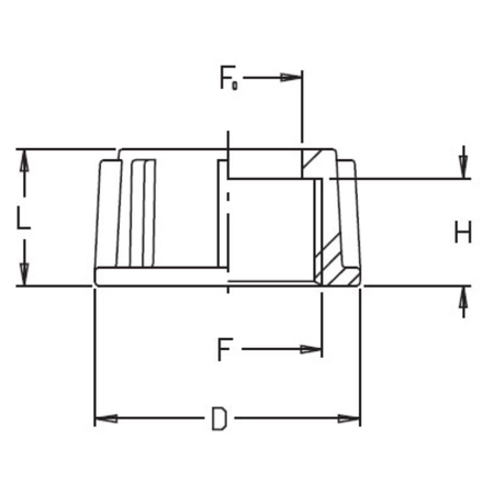 Nakrętka kołnierzowa 1 1/2"