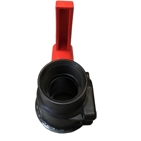 Zawór kulowy 2" 2-drożny Tecomec