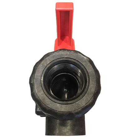 Zawór kulowy 2" 3-drożny Tecomec