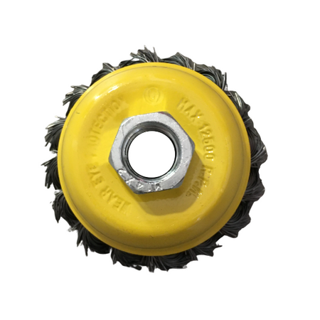 Szczotka druciana drut skręcany M14 65mm