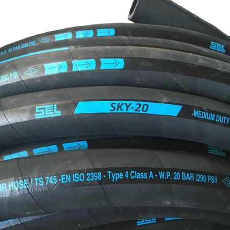 Wąż do opryskiwacza 32mm 20bar zbrojony do ś.o.r.