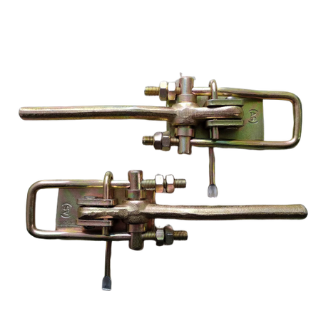 Zamek spinacz burty przyczepy D-35 D-47 lewy