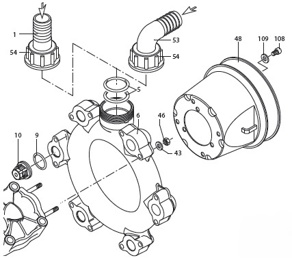 Zaworek pompy AR Annovi Reverberi
