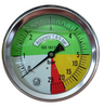Manometr glicerynowy czołowy ITALMANOMETRI M100 0-5-25 bar 1/4"