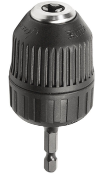 Uchwyt wiertarski samozaciskowy 10mm do wkrętarki 1/4”