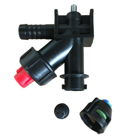 Korpus Rau końcowy opryskiwacza na śrubkę