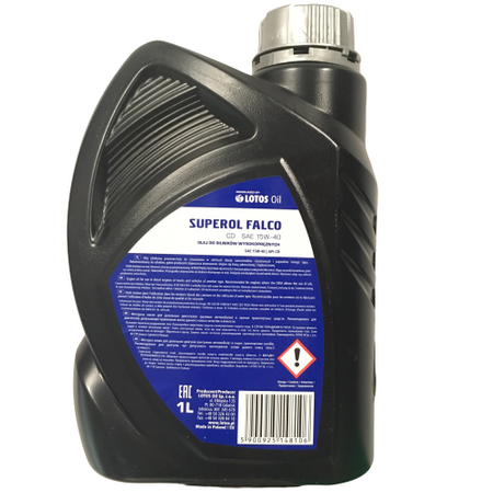 Olej silnikowy Superol Falco CD SAE 15W-40 1L