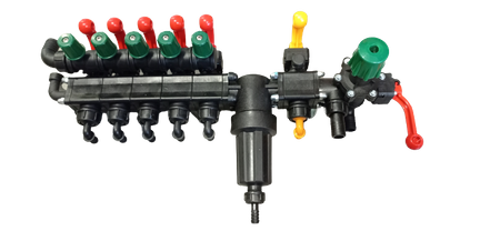 Rozdzielacz zawór stałociśnieniowy 5-sekcyjny opryskiwacza