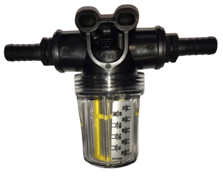 Filtr sekcyjny liniowy opryskiwacza 1/2" z króćcami