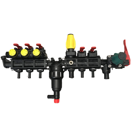 Rozdzielacz stałociśnieniowy 3+2 Geoline Tecomec