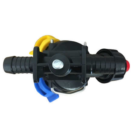 Głowica potrójna opryskiwacza na śrubkę przelotowa Arag