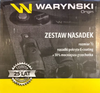 Zestaw nasadek 1/2” z grzechotką w kasecie WARYŃSKI