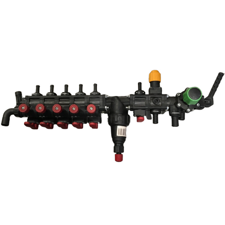 Rozdzielacz zawór 5-sekcyjny opryskiwacza stałociśnieniowy