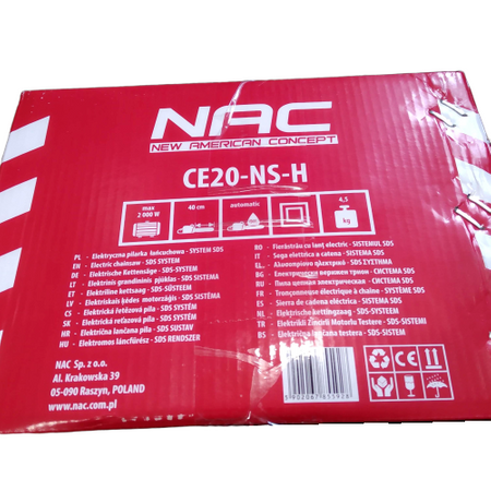 Piła łańcuchowa elektryczna 2000W 40cm/16mm