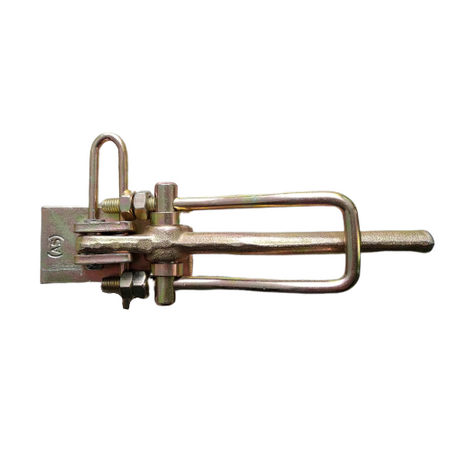 Zamek spinacz burty przyczepy D-35 D-47 lewy