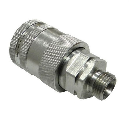 Szybkozłącze hydrauliczne gniazdo M18x1,5 PUSH-PULL