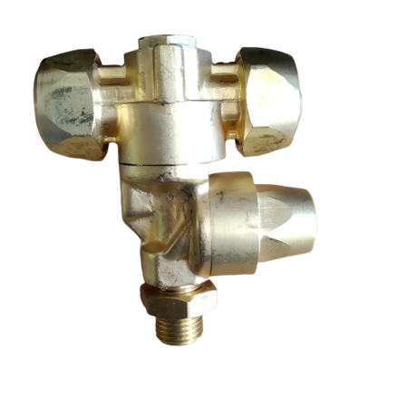 Głowica sadownicza Tecomec 3 drożna G1/4” fi 18