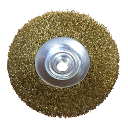 Szczotka druciana talerzowa drut karbowany M14 100mm